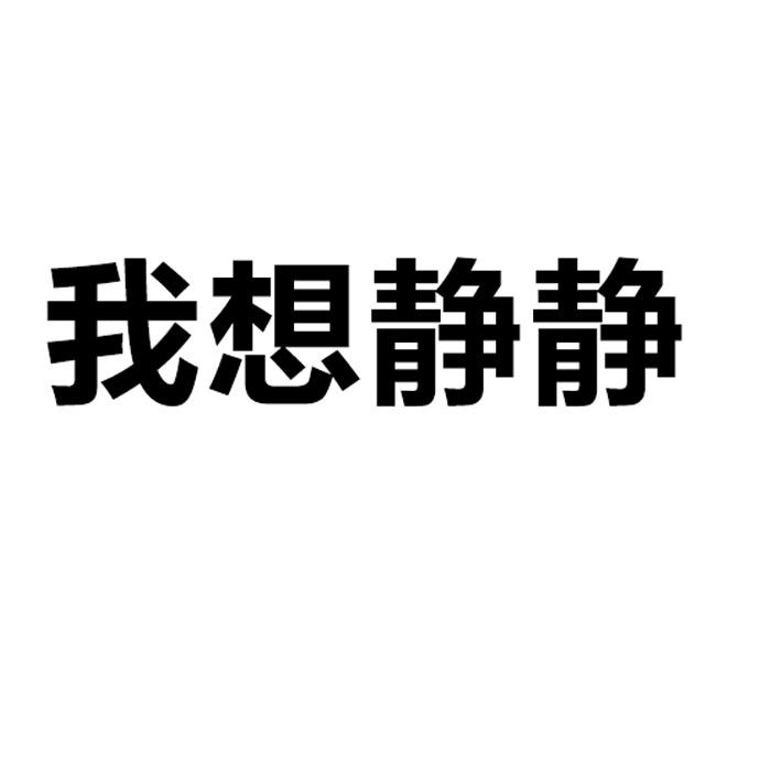 我想静静