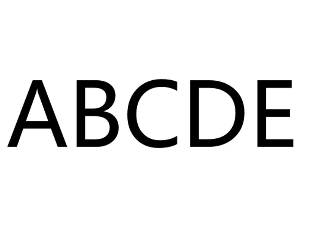 abcde