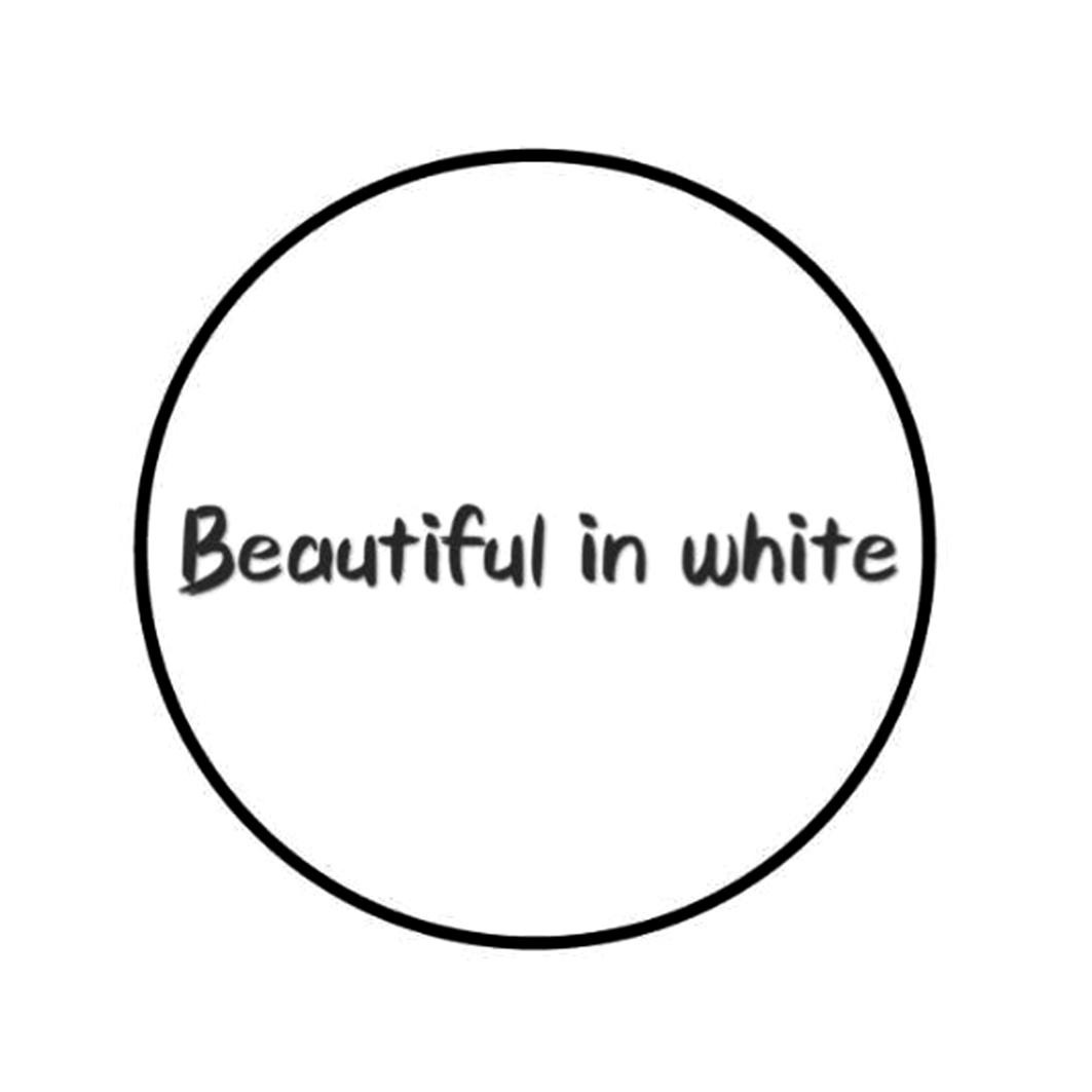 beautiful in white