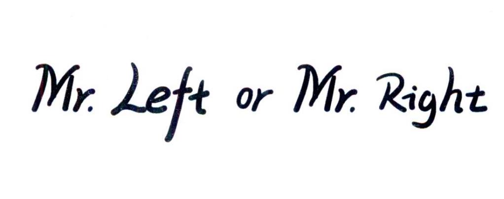 mr.left or mr.right