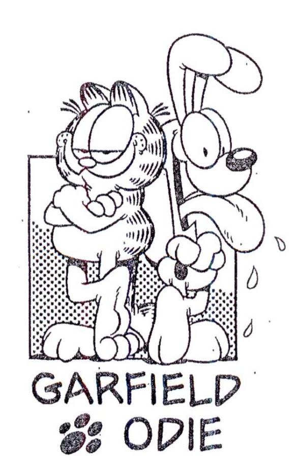 garfield odie