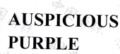 auspicious purple